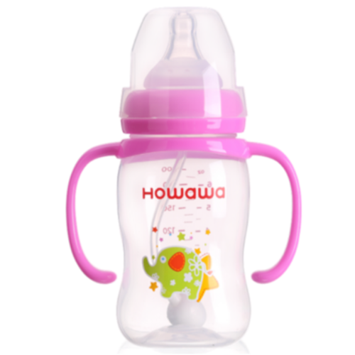 7oz Wide Neck Milk Bottle Untuk Makan Bayi