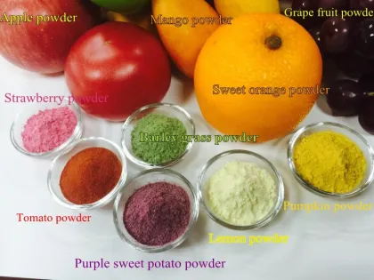 Instant strawberry strawberry powder