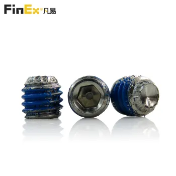 Stainless Steel Hex Socket Knurled Cup Point Set Screw