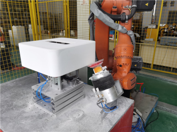 Speaker cover grinding abrasive modular sanding workstation