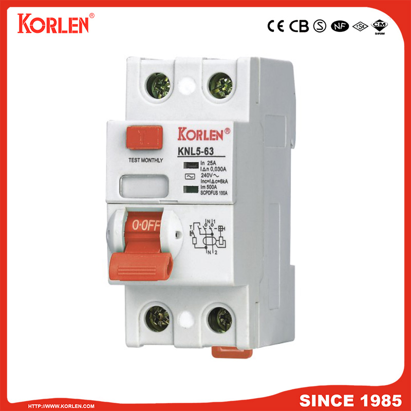 New Type Residual Current Circuit Breaker with IEC61008-1