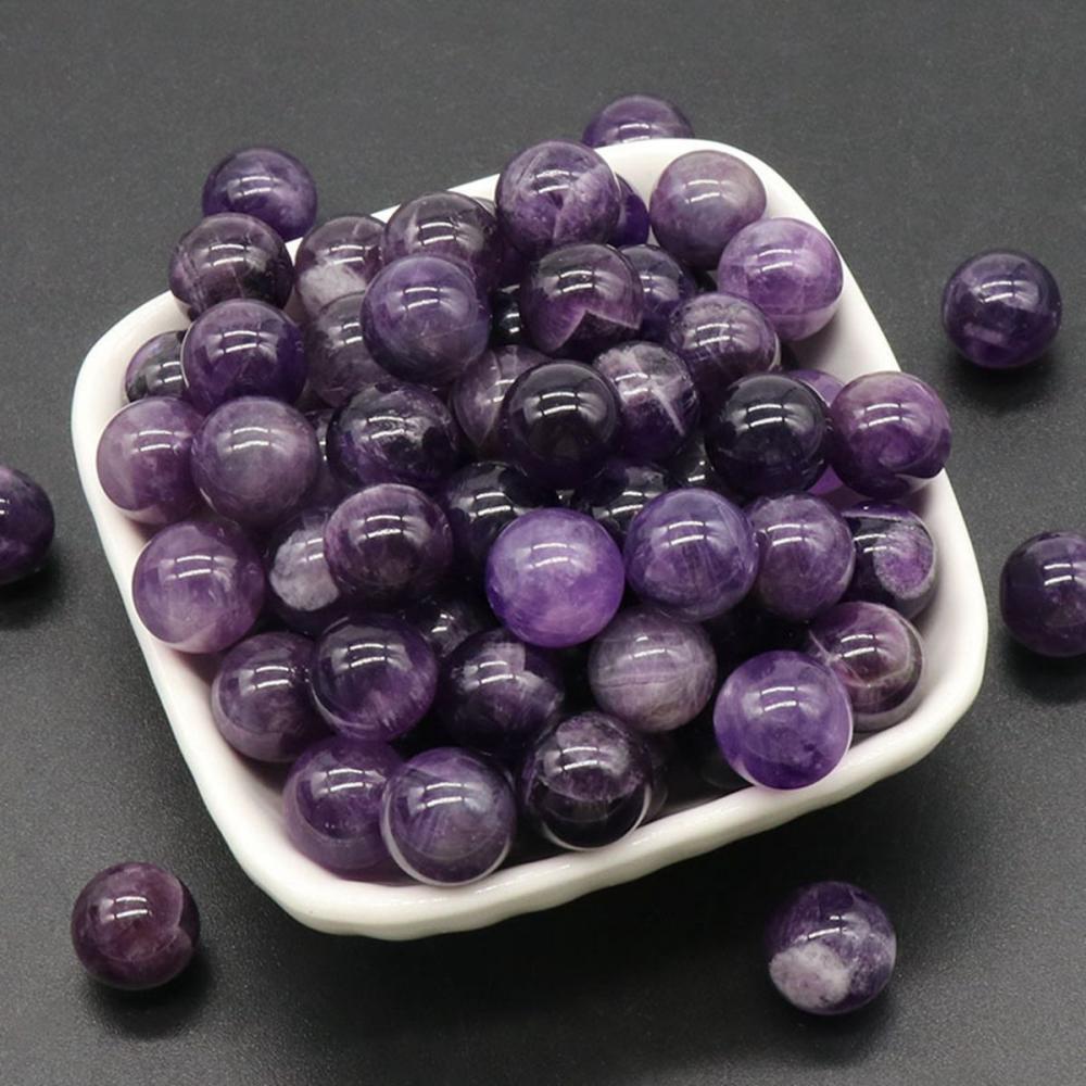 18 mm Amethyst Chakra Sphheres Stress Relief Home Decoration