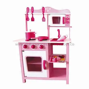 New design fashion wooden kitchen toy W10C045