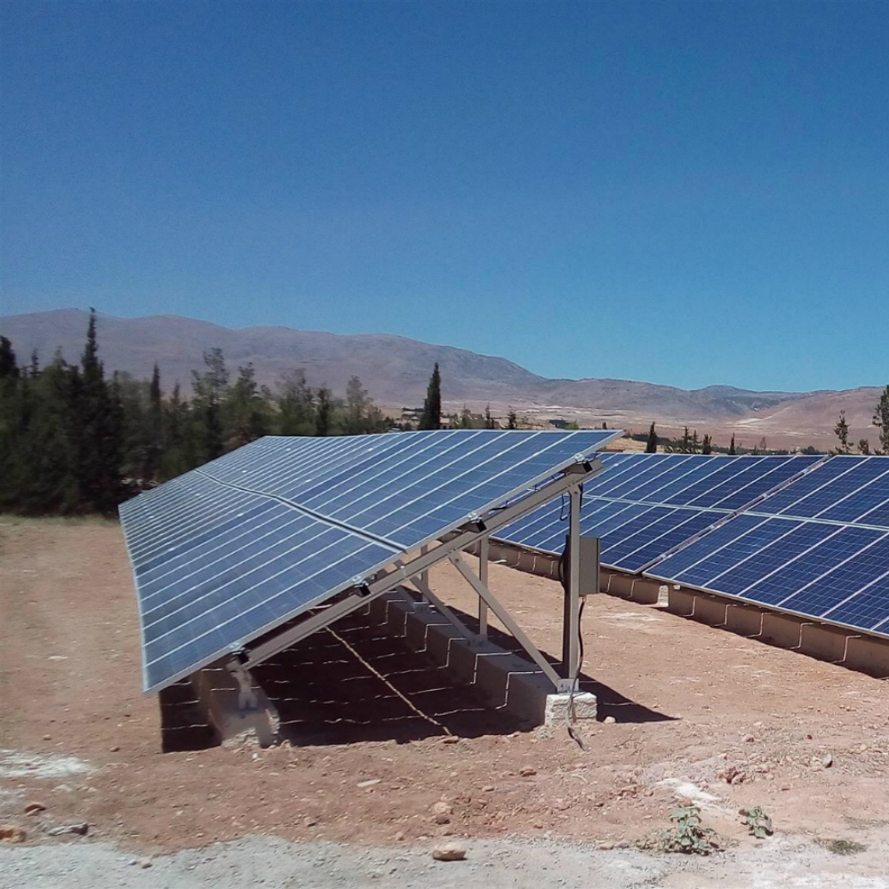 Solar Panel Racks Ground