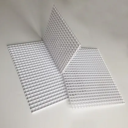 Air plastic egg crate ceiling sheet grille