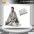 Windproof Emergency Blanket gold/silver