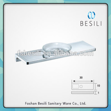 Bathroom wall mounted metal soap base 4972