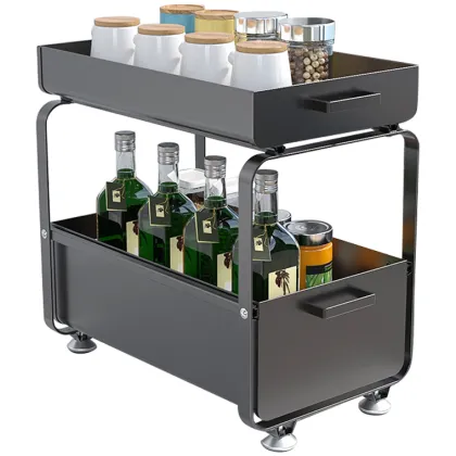 456x252xH405mm Sink 2-tie Storage Rack