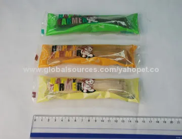 Tasty chewy dog snacks, low fat, high fiber, easily-digestible