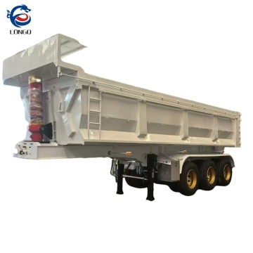 Top 3 U Type Rear Dump Tipper Semi Trailers for Sale