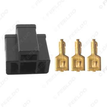 Waterproof DIY Female Quick Adapter Connector for Car Motorcycle H4/HB2/9003 Bulb