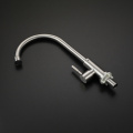 Single cold Stainless Steel Brushed Kitchen Sink Faucets