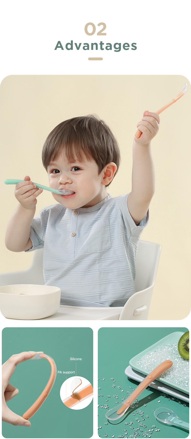 Silicone Kids Cutlery