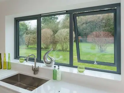 Aluminum Glass Awing and Top Hung Windows Supplier