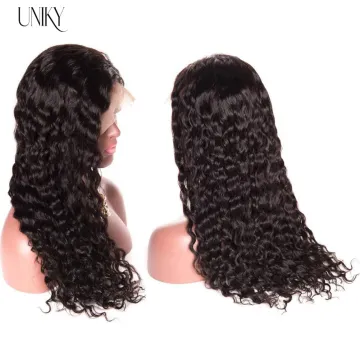 Deep Wave Unprocessed Raw Brazilian Wig Vendor Brazilian Virgin Hair Full Lace Closure Human Hair Wig 40 Inch Human Hair Wig