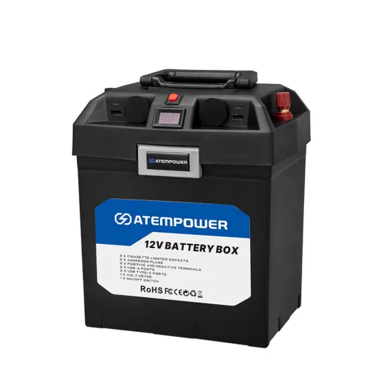 12V Plastic Waterproof AGM Deep Cycle Marine Battery Box for RV and Boating