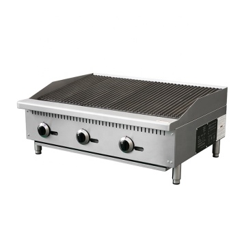 Heißverkauf: Gewerbliche Arbeitsplatte Lava BBQ Brikettes für Gas -Charbroiler