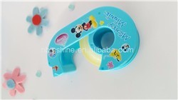 Decorative tape dispenser with stationery tape customized printing design , packing tape dispenser