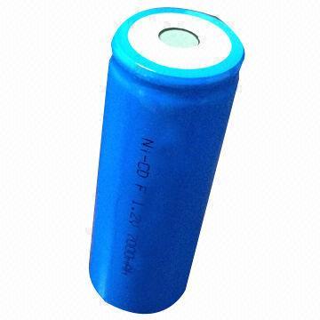 1.2V F NiCd Battery with Typical Capacity of 7000mAh