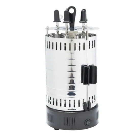 Environmentally friendly BBQ electric grill in summer