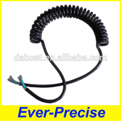 Export 26AWG Spiral cable flat handset cable