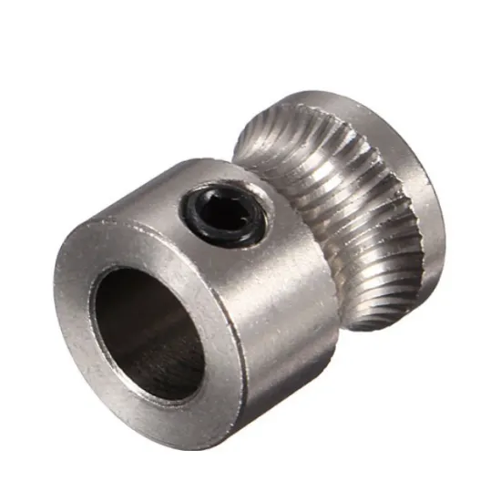 China supplier Copper / Stainless Steel Drive Gear Extruder Pulley for 3D Printer