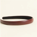 British Style Genuine Leather Headband for Girls