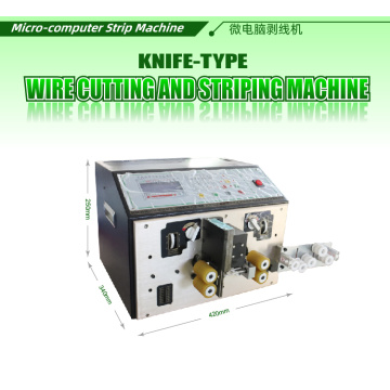 Electrical Micro Computer Small Wire Stripper Cutter Machine