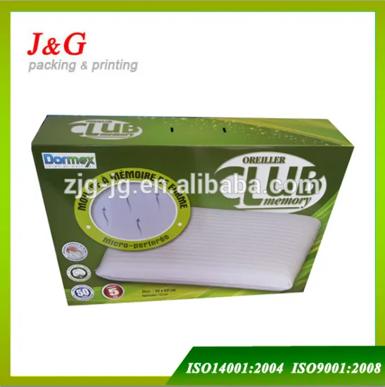 Customized foldable paper pillow box for special gifts