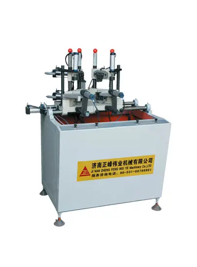 PVC window-door V-Corner cleaning machine