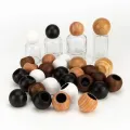 Kit copri bottiglia cosmetica in bambù e kit custodia per profumo