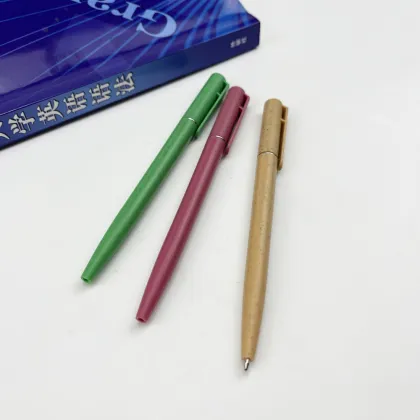 Elegant Degradable Wheat Straw Pen for Business Hotels like Sheraton