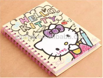 Eco-friendly recycled school spiral note book