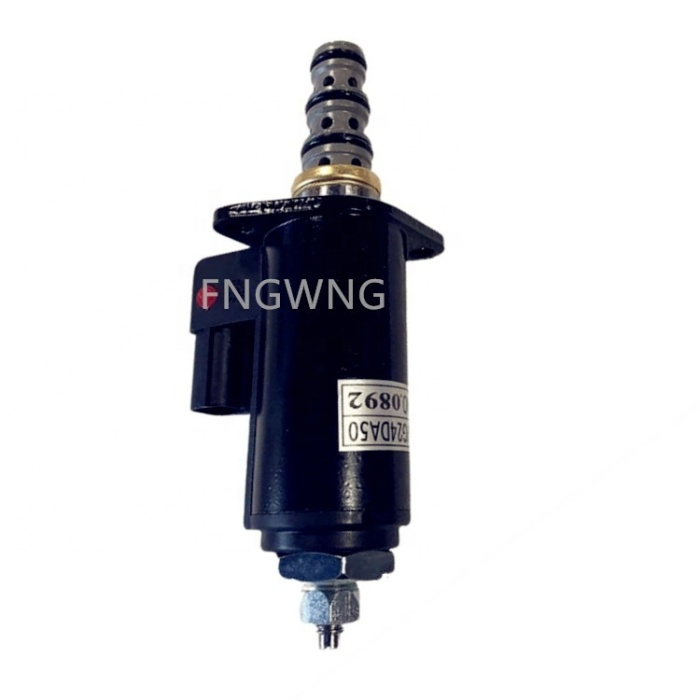 YN35V0050F1 Excavator Hydraulic Solenoid Valve For Kobelco