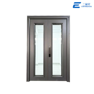 Puertas de aluminio fundido de vidrio de alta seguridad
