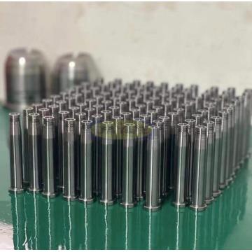 Multi-cavity preform mould component ejector pin machining