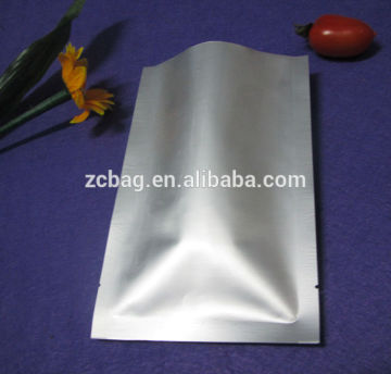 moistureproof pure aluminum foil PET/AL/PE three side seal gusset two side seal gusset