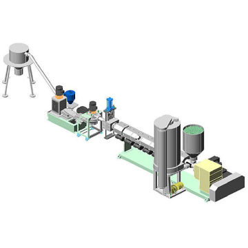 Agricultural Film Waste Recycling Cutting Line Plastic Granulating Machine