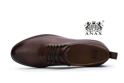 Men′ S Lace-up Leather Shoes Business Casual Shoes