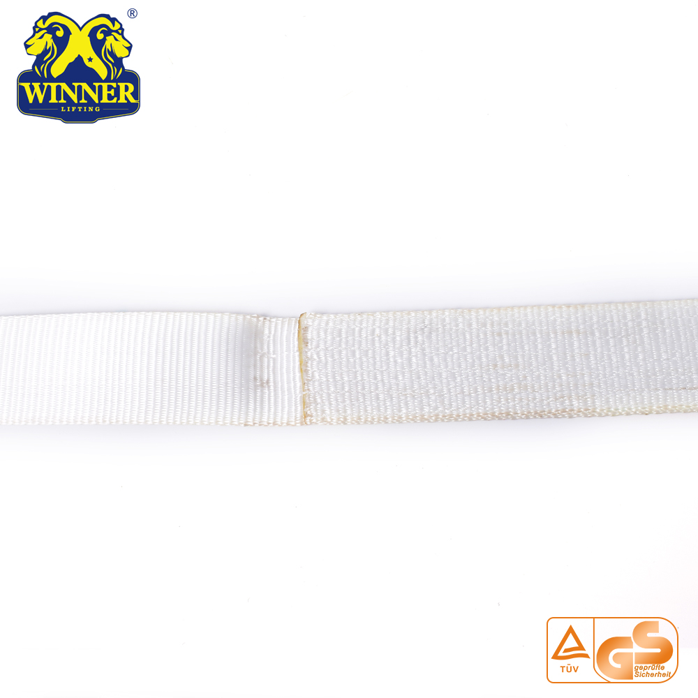 Specification 2.5Ton EN1492 Polyester Round Lifting Webbing Sling