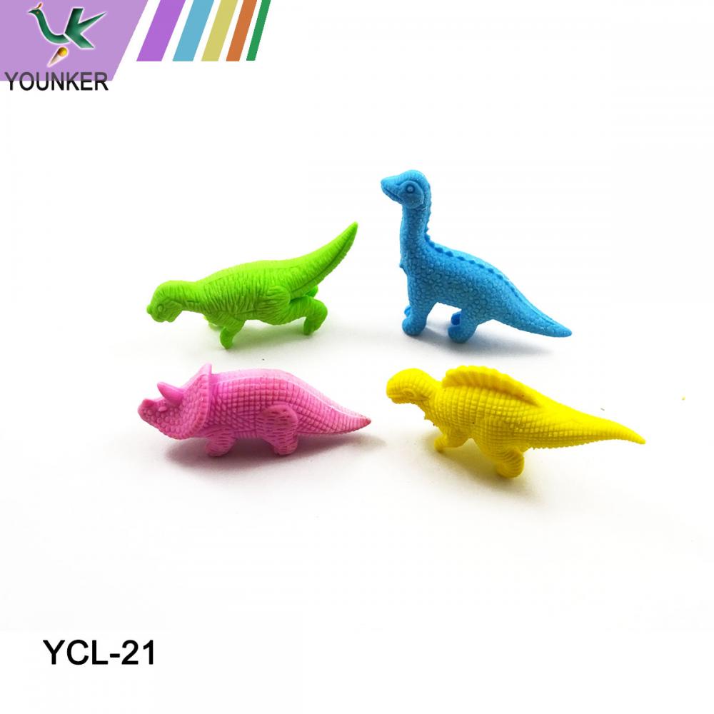 Dinosaur Shaped Erasers