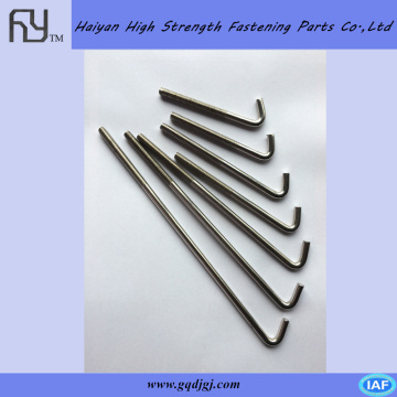 High Quality stainless steel L type and J type Anchor Bolt