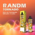 Rechargeable Disposable Vape RandM Tornado 6000PUFFS