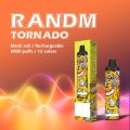 Перезаряжаемый одноразовый Vape Randm Tornado 6000Puffs