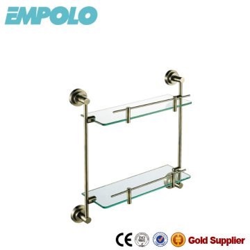 Antique Bronze Stainless Steel Glass Shelf Bracket Support Shower Bath 726 12
