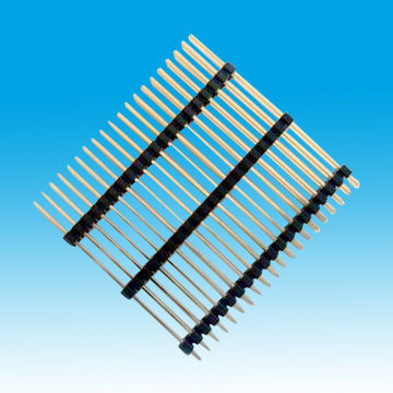 Pin Header Connector, 2.0mm, 0.079-inch, H: 2.0, Single Row, RoHS Mark, UL94V-0 Rate