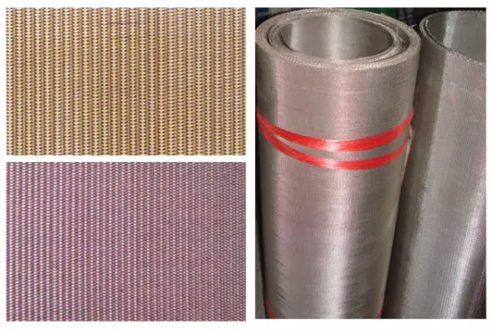 Type 304 L Woven Wire Mesh Stainless Steel Dutch Plain Weave