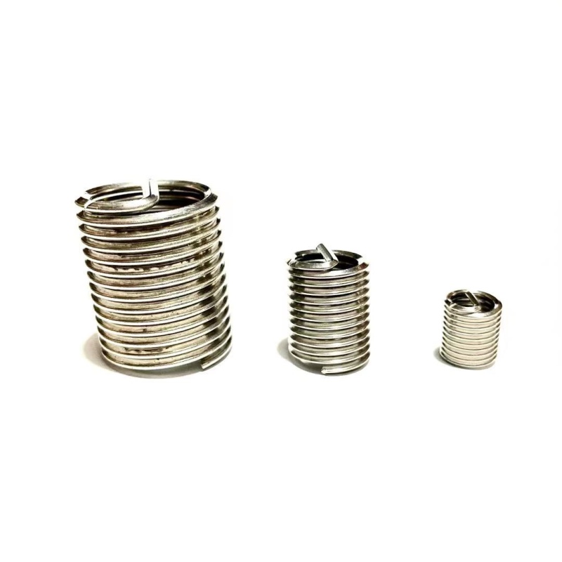 304 Stainless Steel Wire Thread Inserts Thread Repair Sleeve Metric Steel