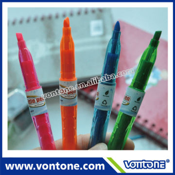 2014 NEW STYLE highlighter PET bottle pen