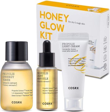 Wholesale Cosrx Propolis Extract Travel Set: 3-Step Full Fit Propolis Honey Glow Kit